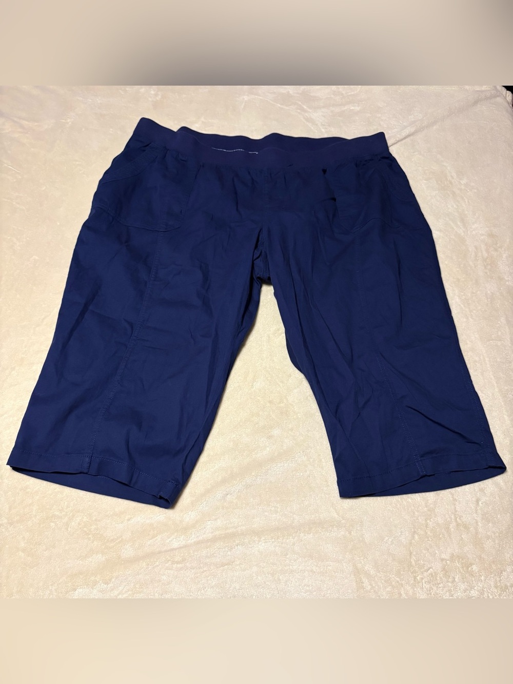 Catherines Navy Blue Women's Bermuda Shorts